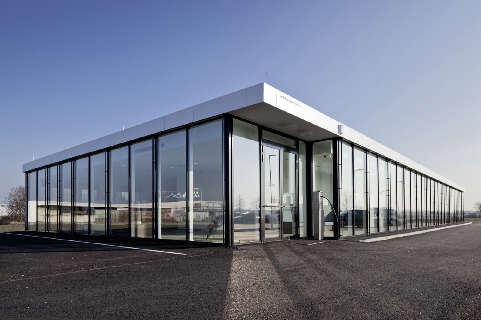 Außenansicht des CT/MRT-Instituts Gänserndorf