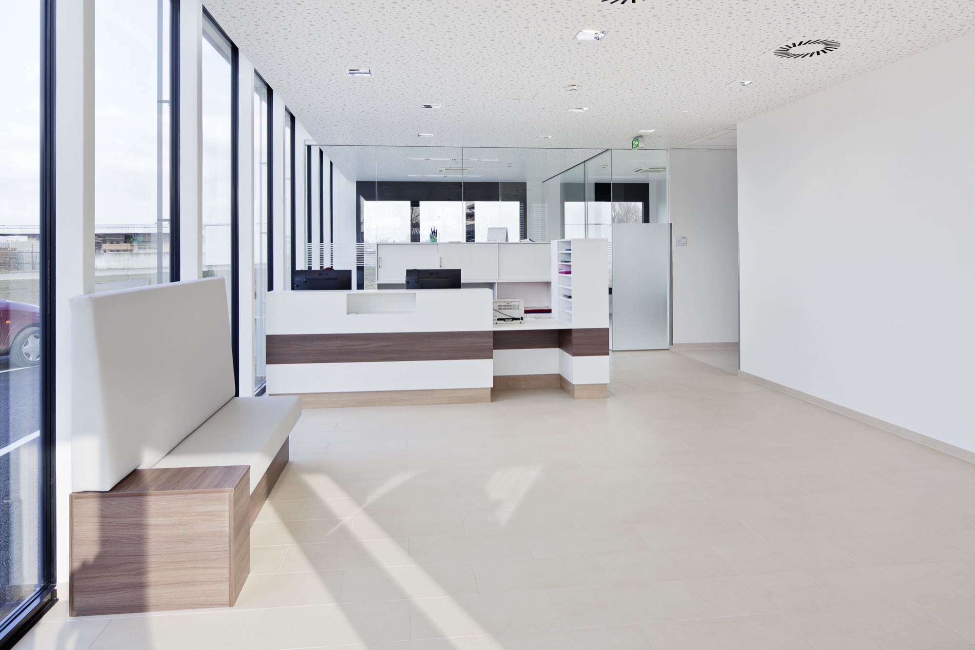 Empfang im CT/MRT-Institut Gänserndorf