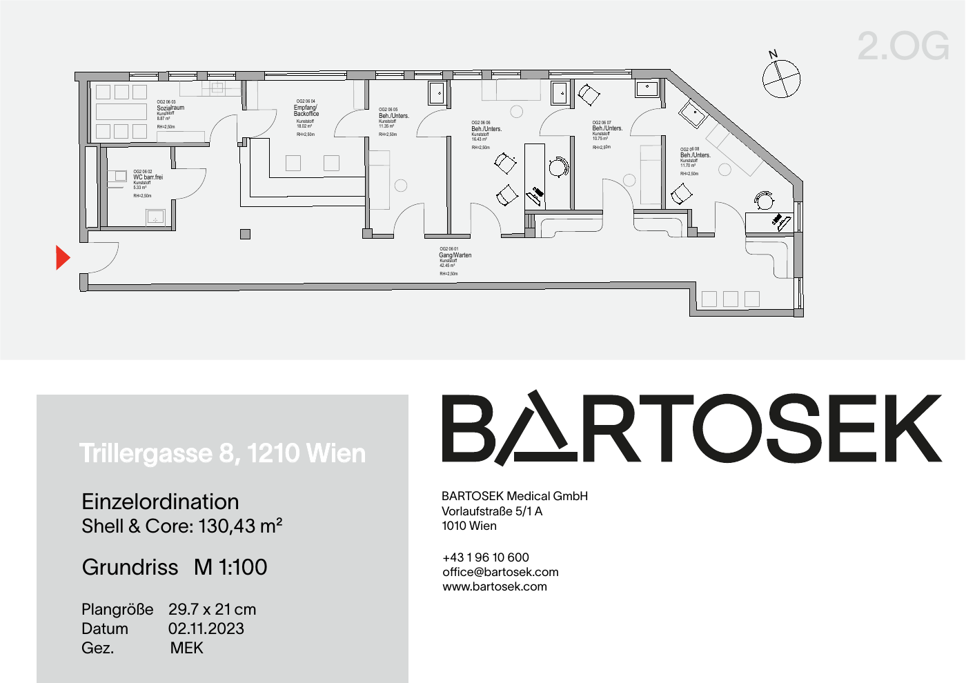 BARTOSEK feasibility study: 2nd floor, TOP 6
